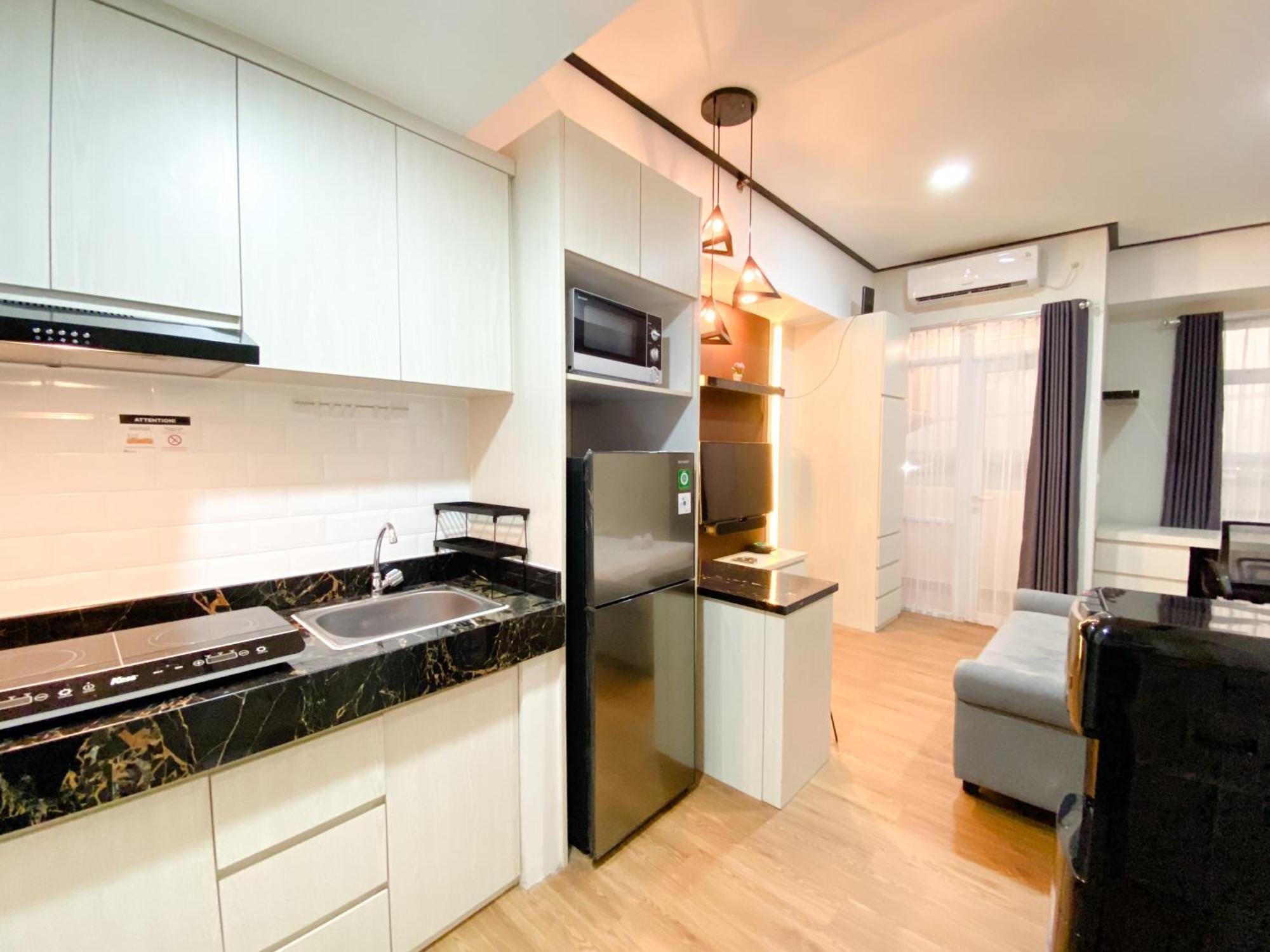 Cozy And Homey Studio At Vasanta Innopark Apartment By Travelio 시카랑 외부 사진